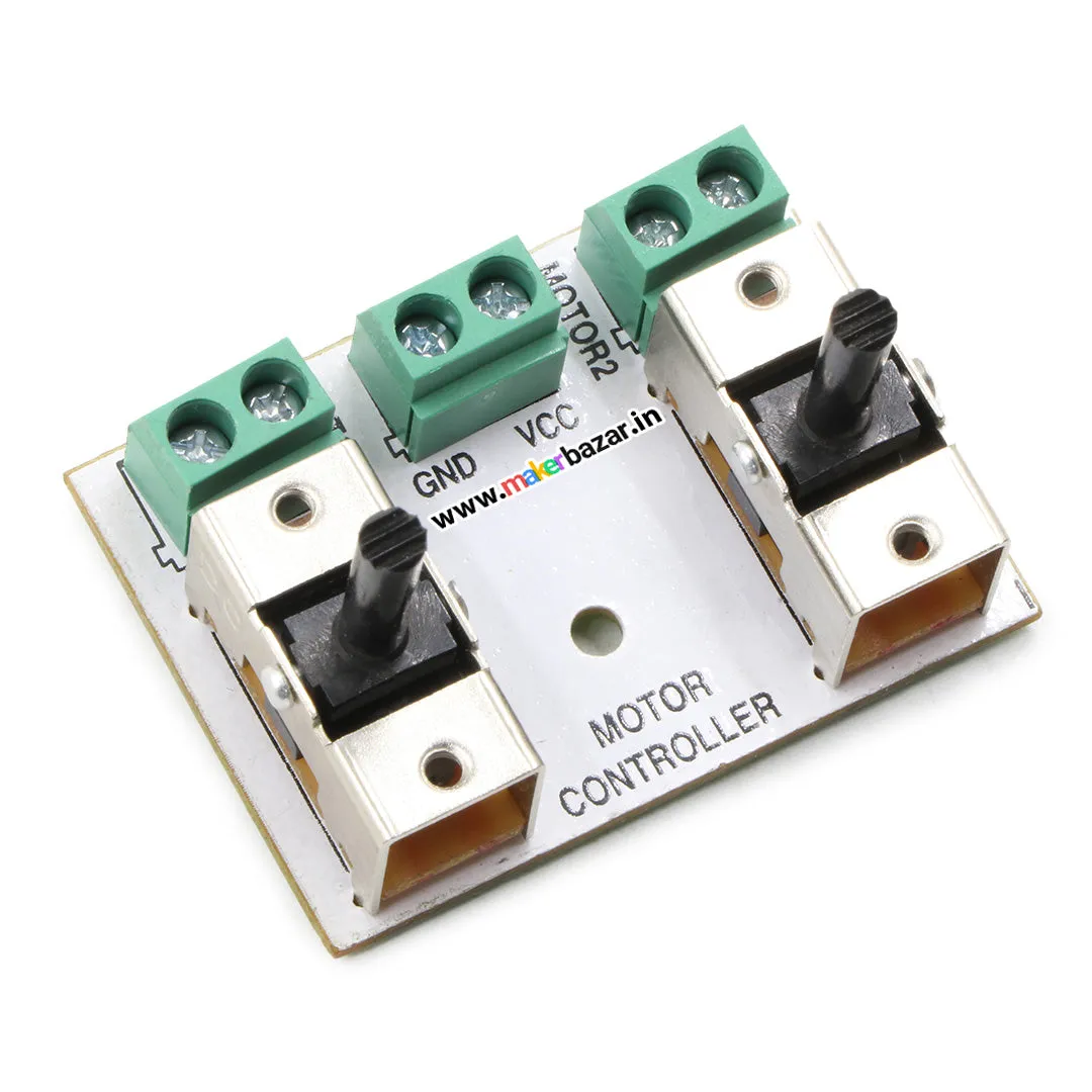 2 Way DC Motor Remote Controller Switch
