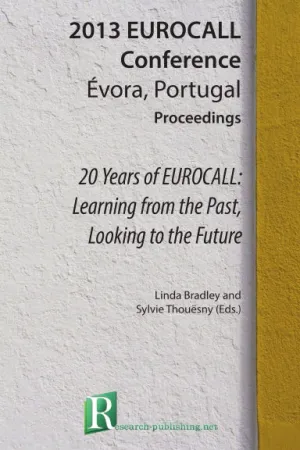 20 Years of EUROCALL: Learning from the Past, Looking to the Future