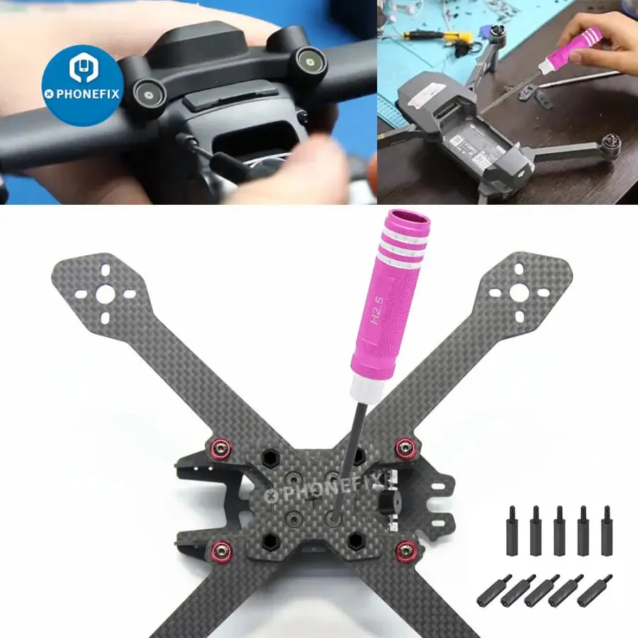 7Pcs Hex Screw Driver Screwdriver Set For RC Car Repair Tool Kit
