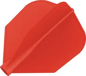 8 Red No6 Shape Dart Flights