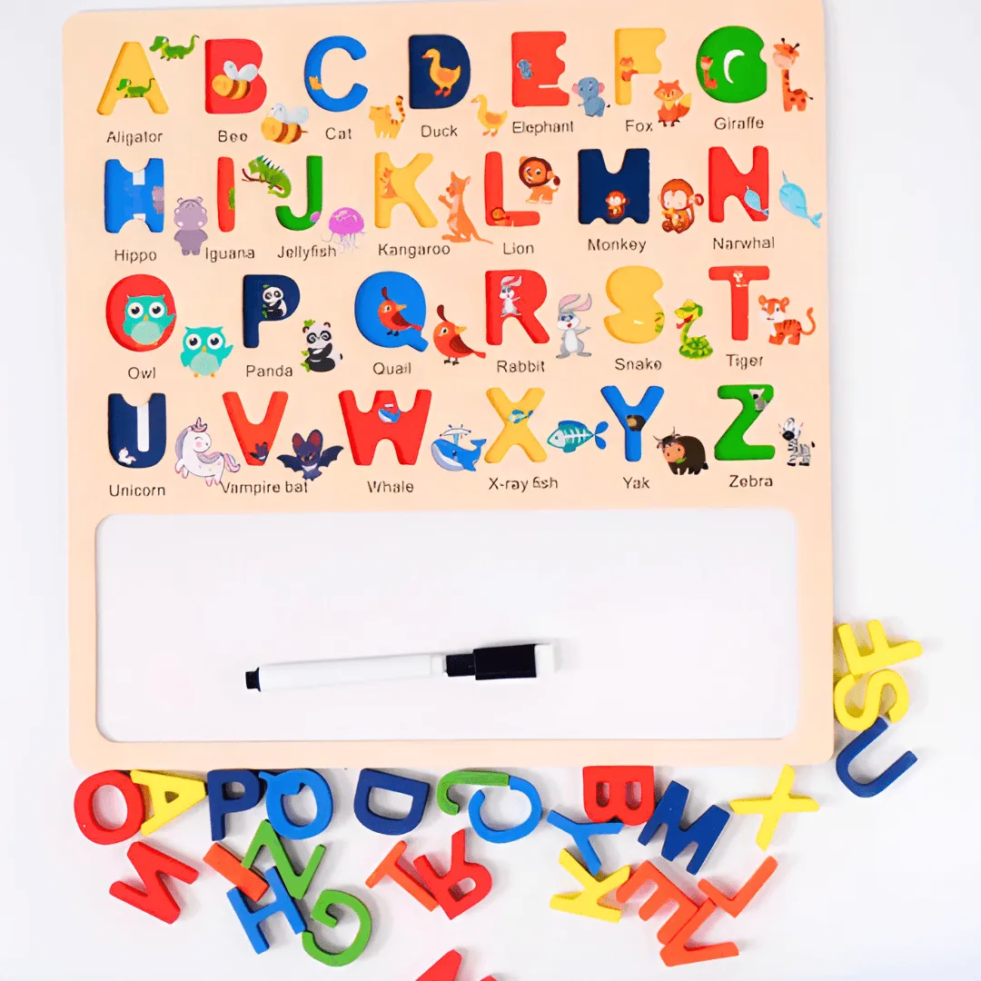 ABCD with Rectangle White Board (S) Slate