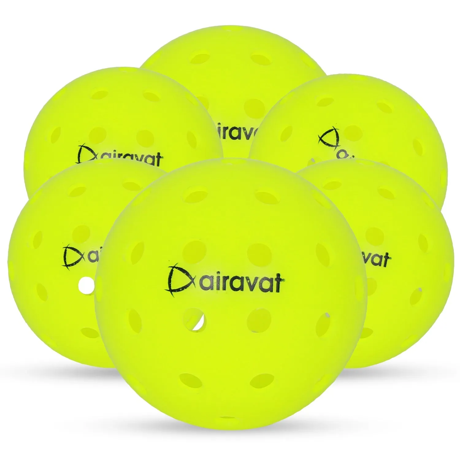 Airavat 40 HOLE PICKLEBALL ( COMPETITION ) 6 PCS SET