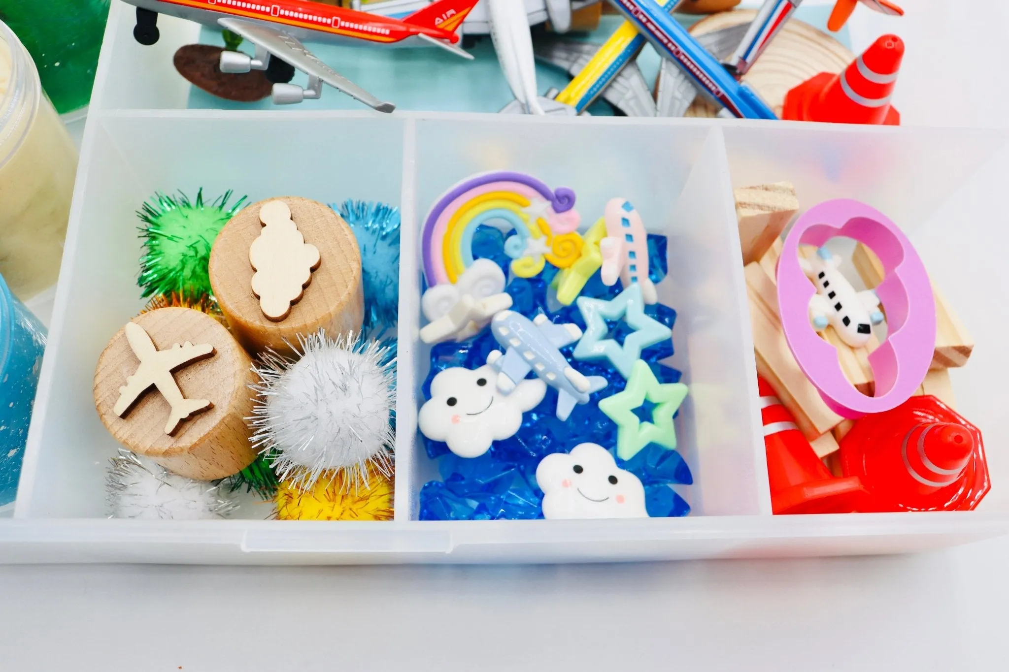 Airplane Play Dough  Kit