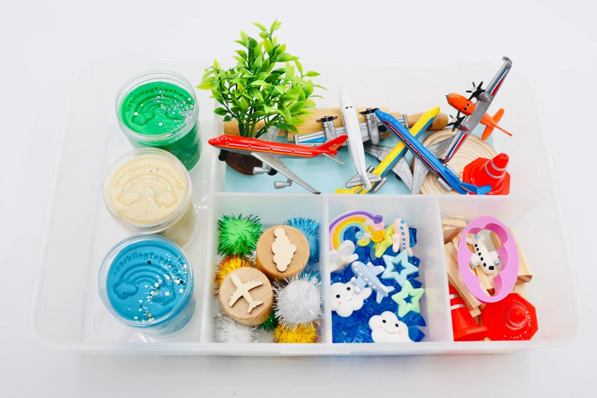 Airplane Play Dough  Kit