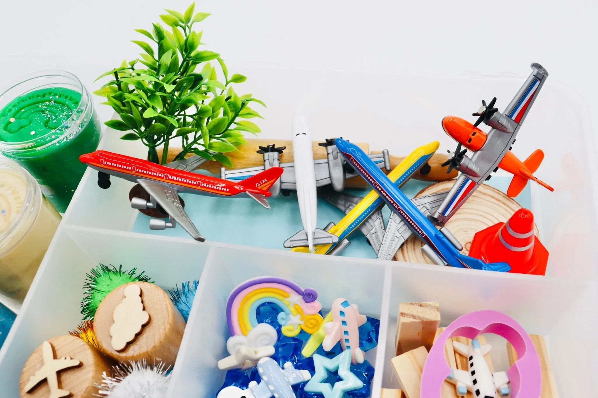 Airplane Play Dough  Kit