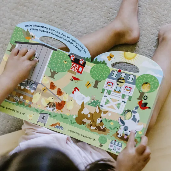 All Around Sunny Farm Poke-A-Book