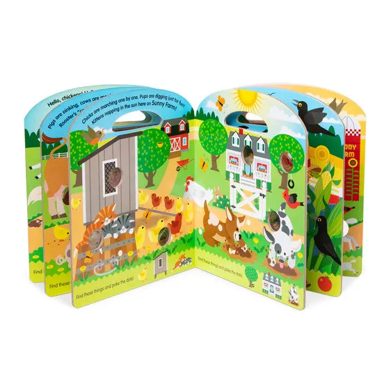 All Around Sunny Farm Poke-A-Book