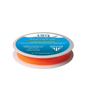 AMS Braided Dacron Replacement Line 200# - Orange