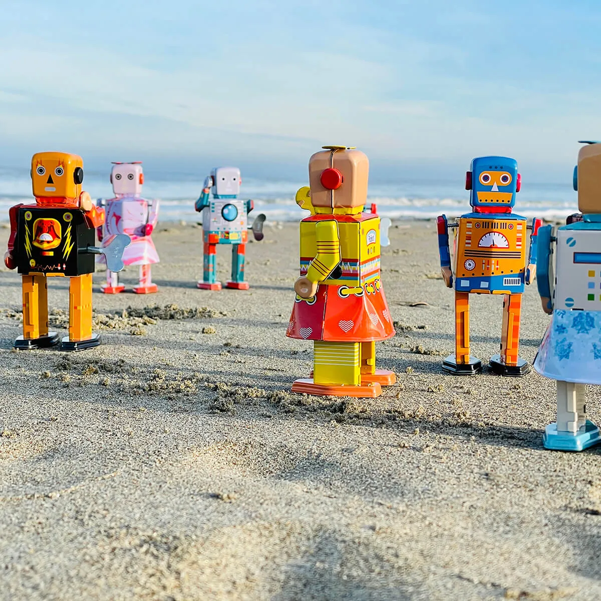 Astronaut Bot Wind Up Tin Robot (Limited Edition) by Mr & Mrs Tin