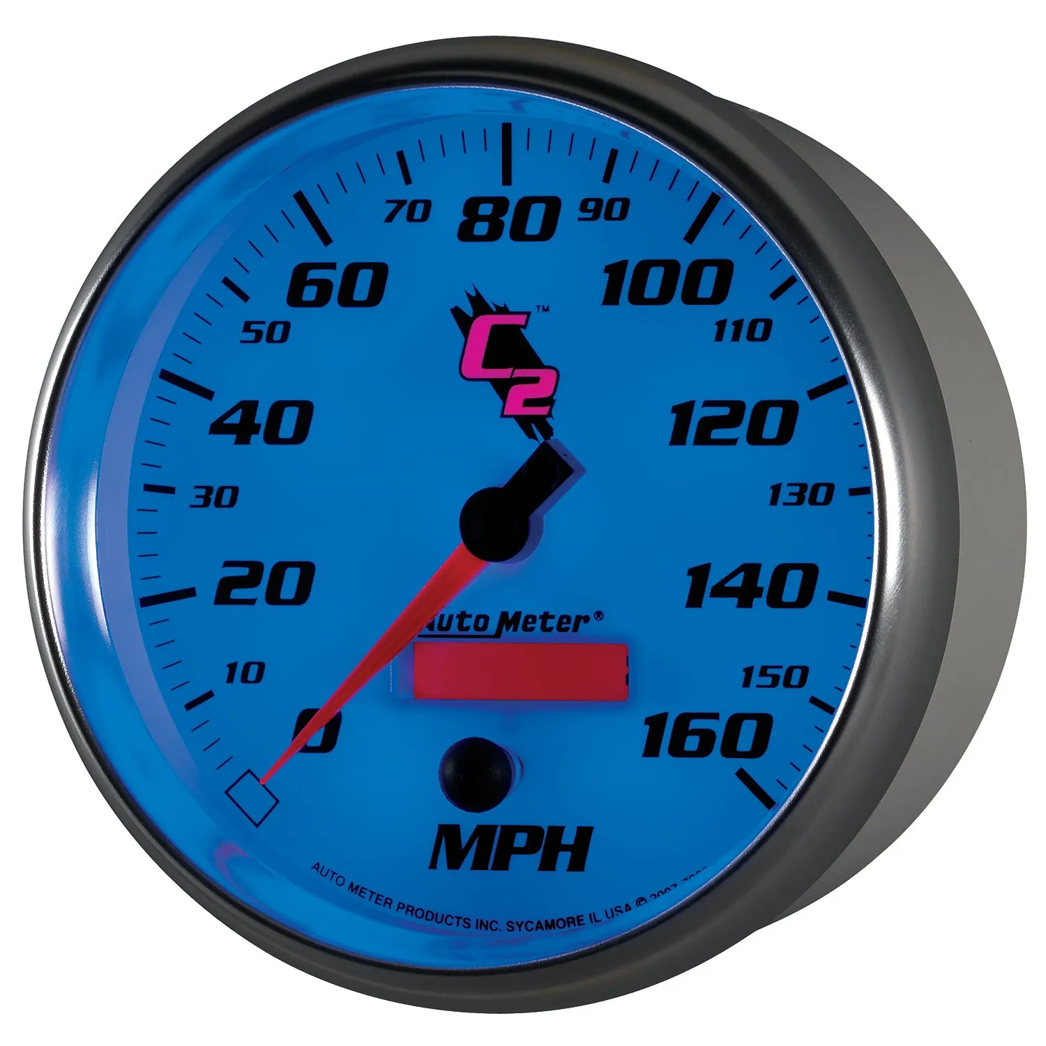 AutoMeter 7289 GAUGE; SPEEDOMETER; 5in.; 160MPH; ELEC. PROGRAMMABLE; C2
