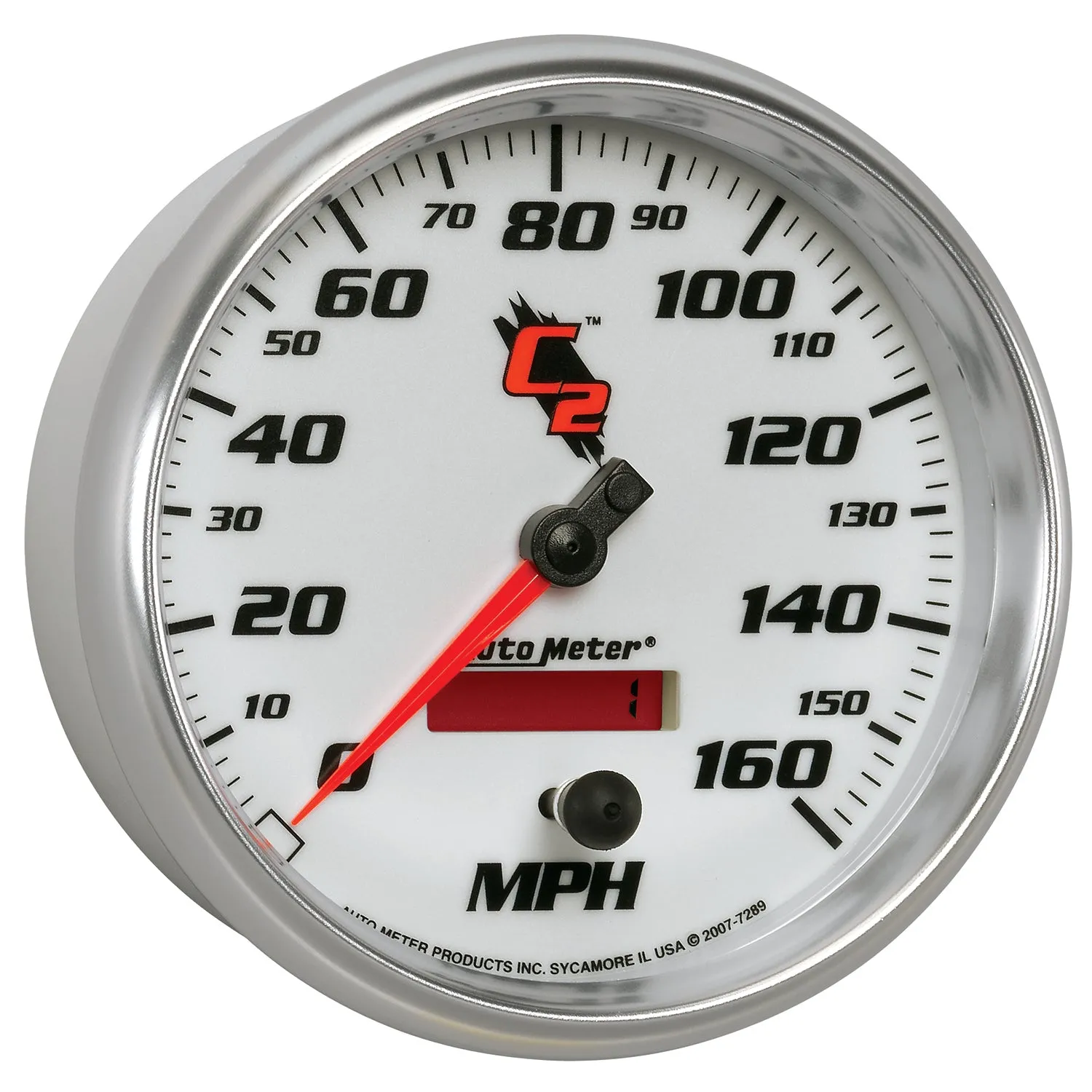 AutoMeter 7289 GAUGE; SPEEDOMETER; 5in.; 160MPH; ELEC. PROGRAMMABLE; C2