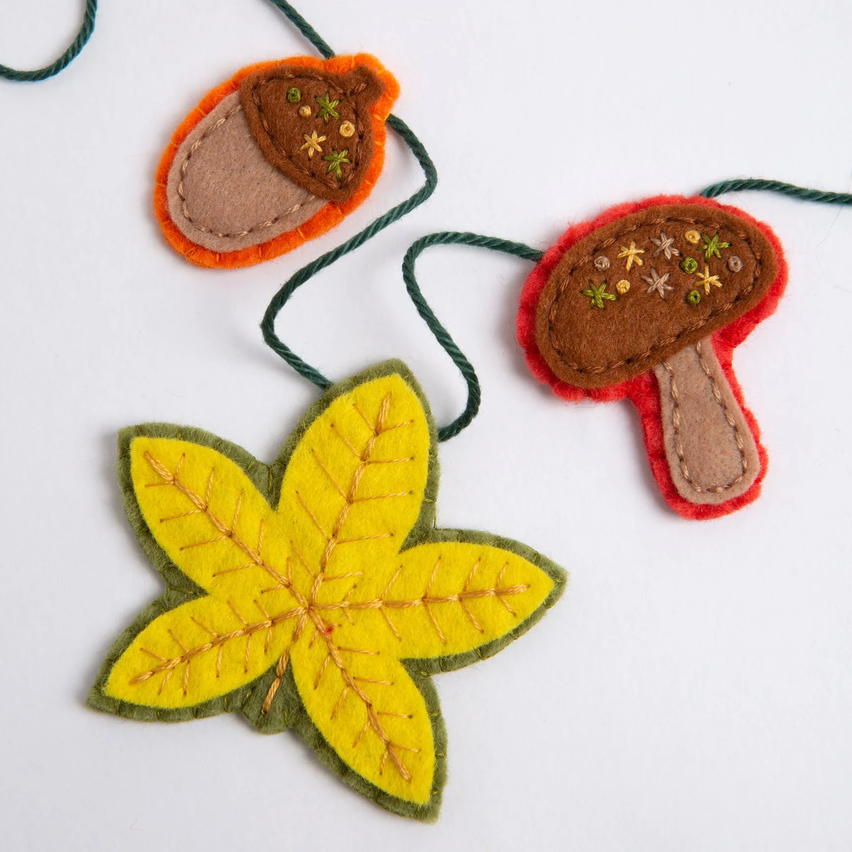 Autumn Garland Felt Craft Kit