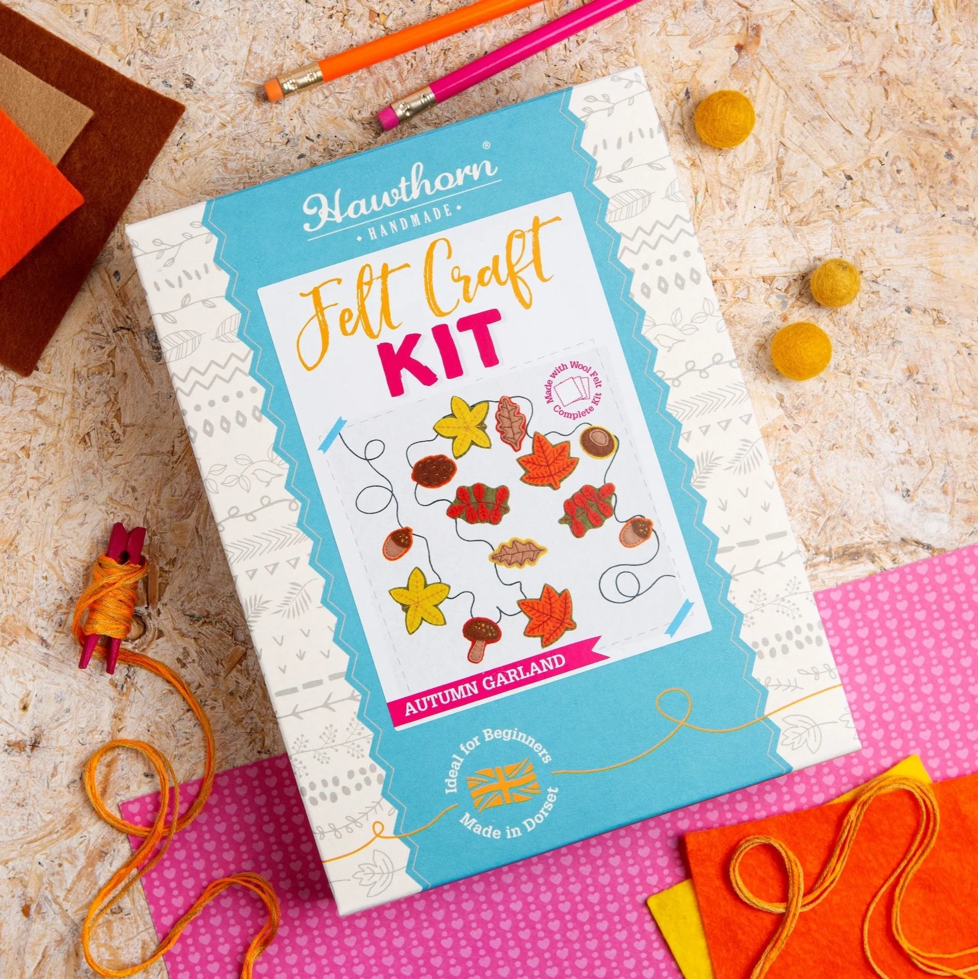 Autumn Garland Felt Craft Kit