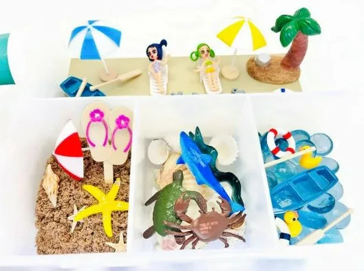 Beach Play Dough  Kit