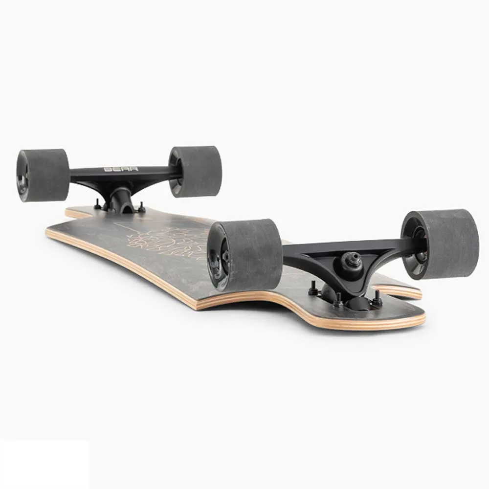 Black Pinecone Drop Hammer Landyachtz Complete