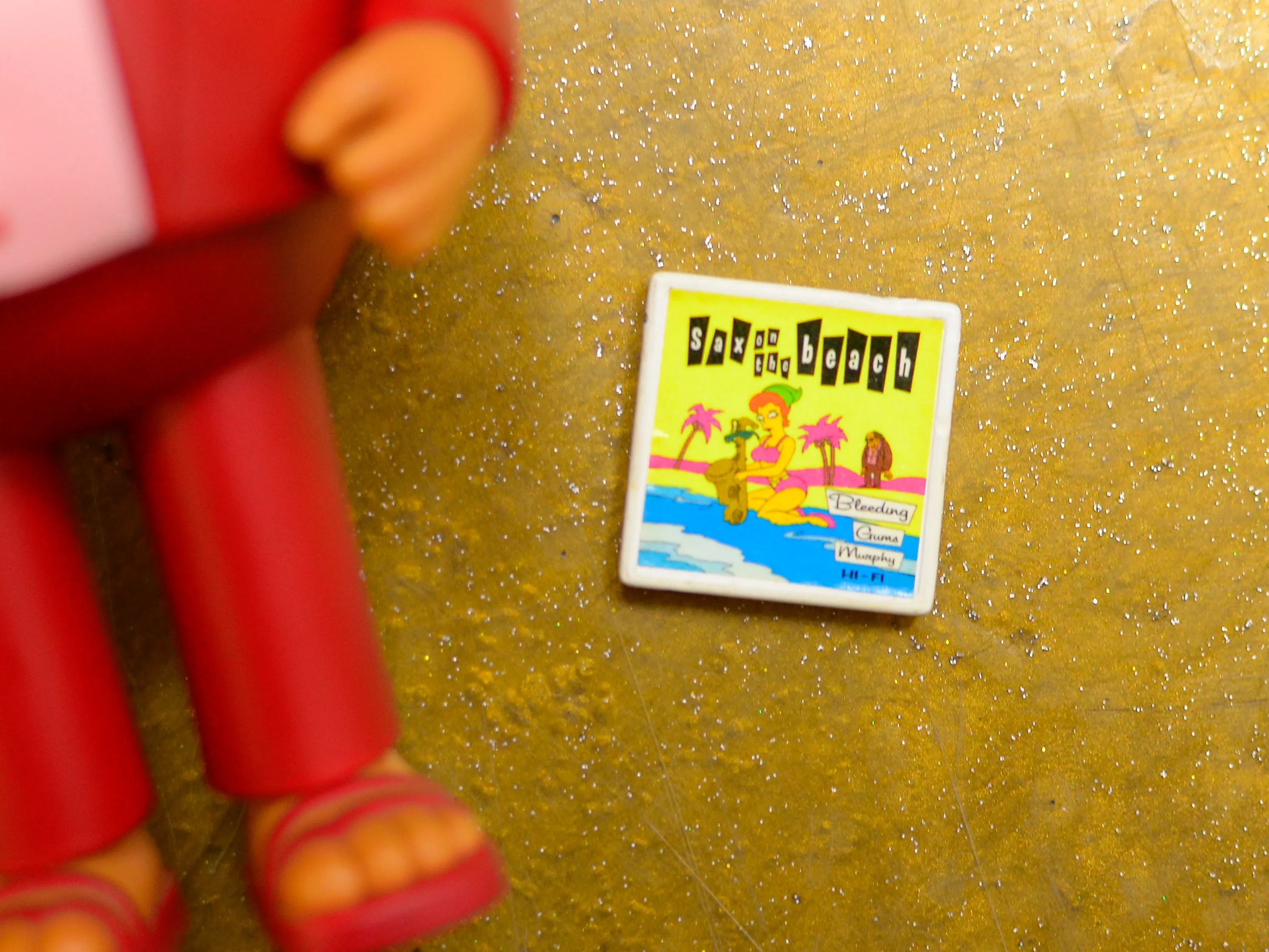 Bleeding Gums Murphy - Playmates Simpsons World Of Springfield Vintage Figure