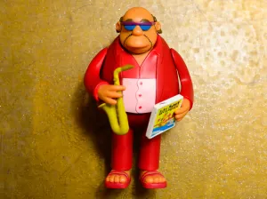Bleeding Gums Murphy - Playmates Simpsons World Of Springfield Vintage Figure