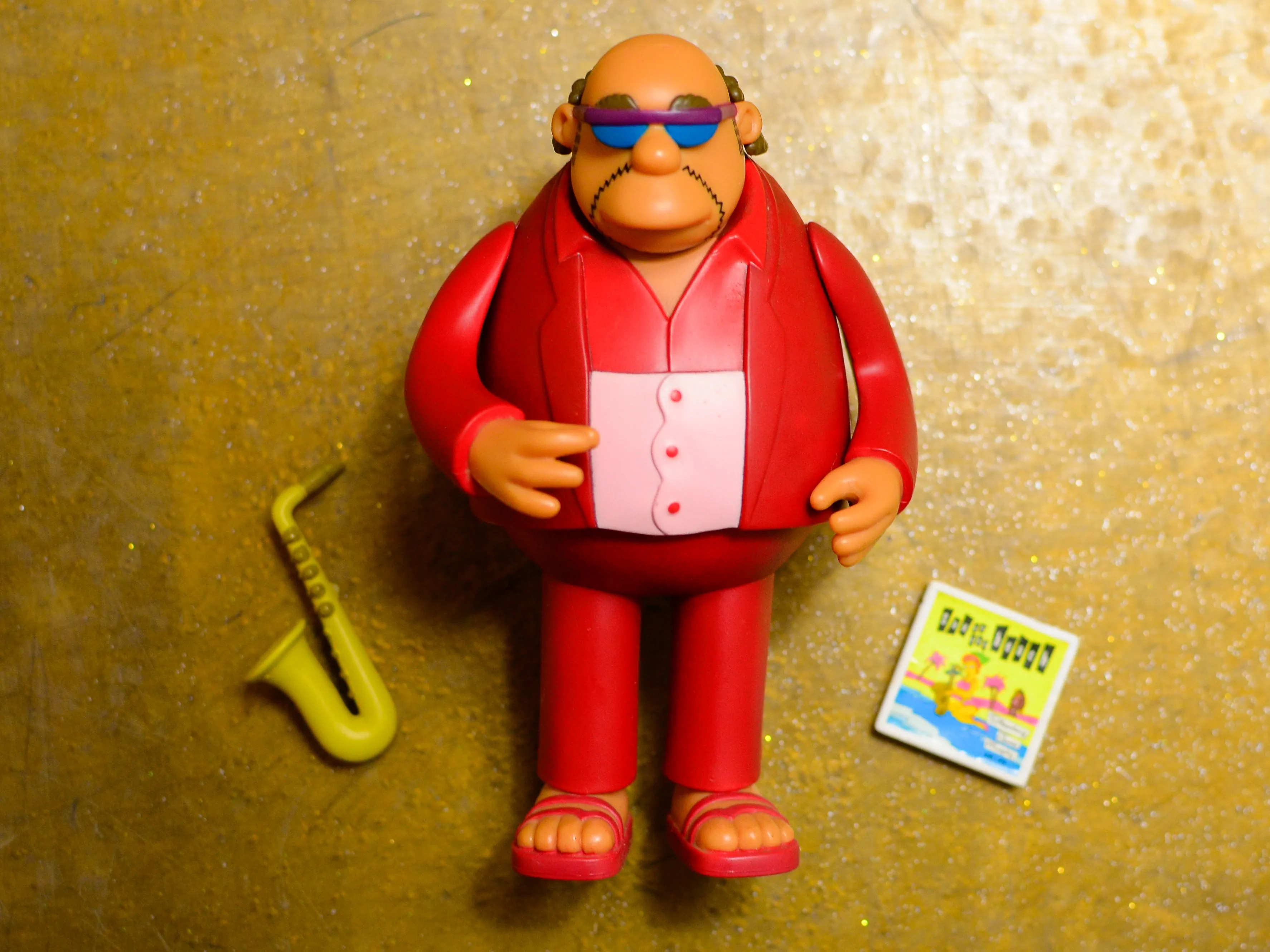 Bleeding Gums Murphy - Playmates Simpsons World Of Springfield Vintage Figure