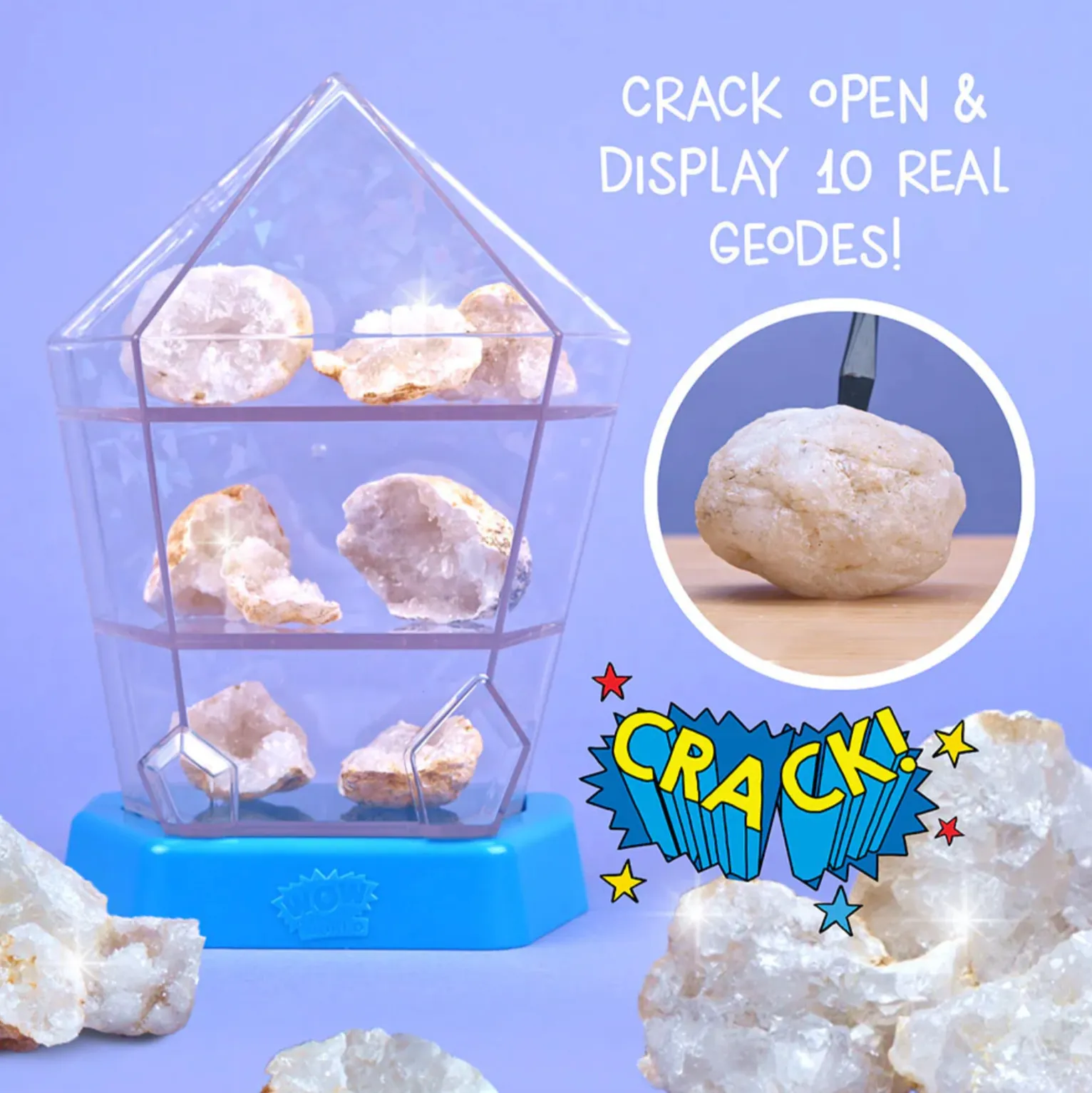 Break-Open Crystal Geodes