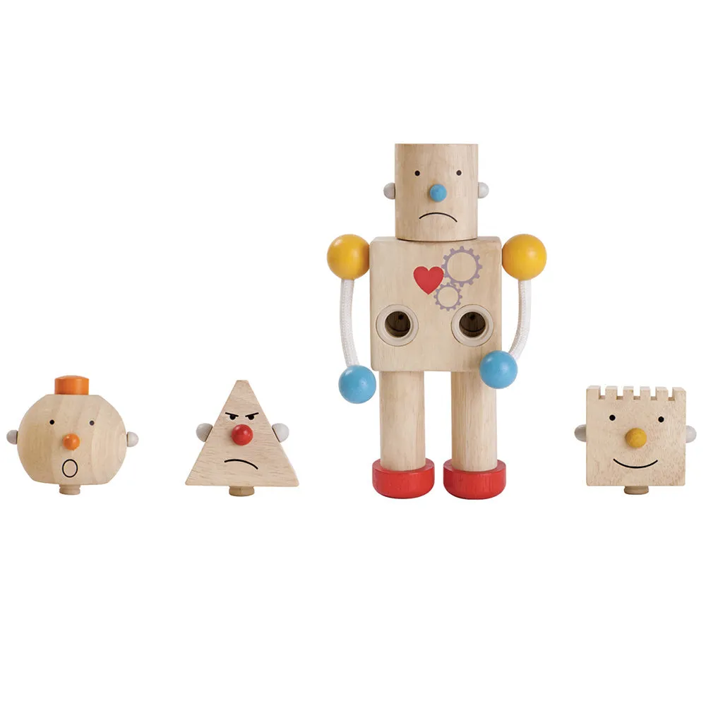 Build-A-Robot Emotion Learning Toy | Sustainable Wooden Toy