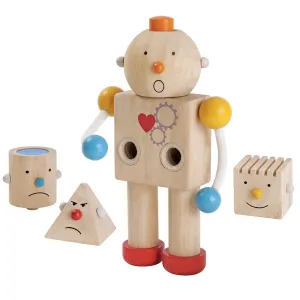 Build-A-Robot Emotion Learning Toy | Sustainable Wooden Toy
