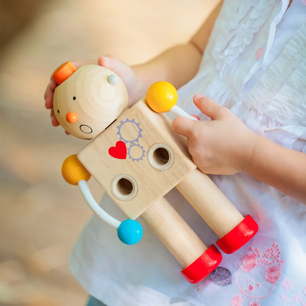 Build-A-Robot Emotion Learning Toy | Sustainable Wooden Toy