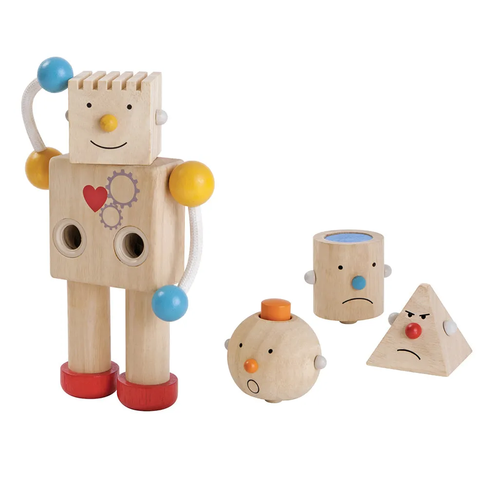 Build-A-Robot Emotion Learning Toy | Sustainable Wooden Toy