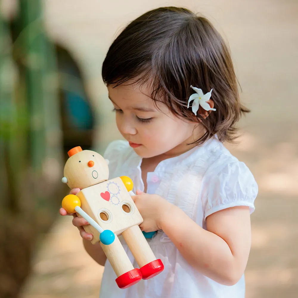 Build-A-Robot Emotion Learning Toy | Sustainable Wooden Toy