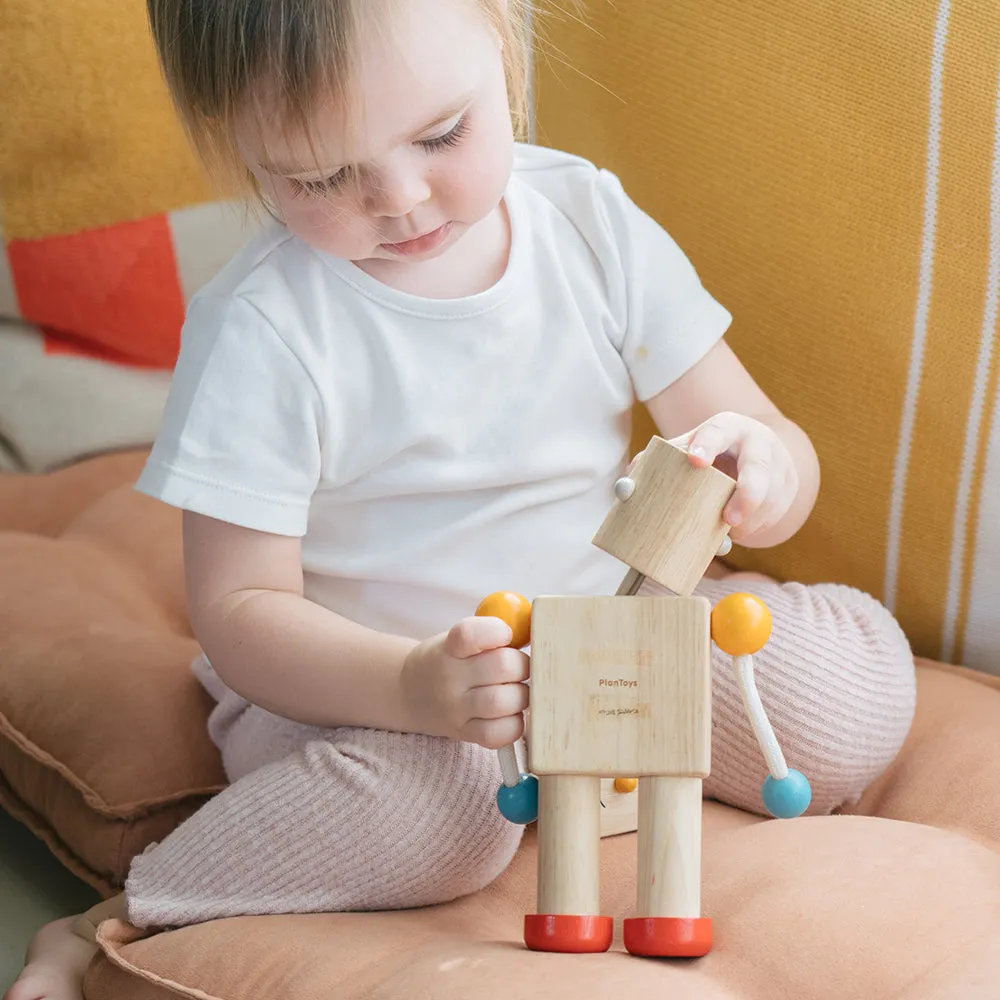 Build-A-Robot Emotion Learning Toy | Sustainable Wooden Toy