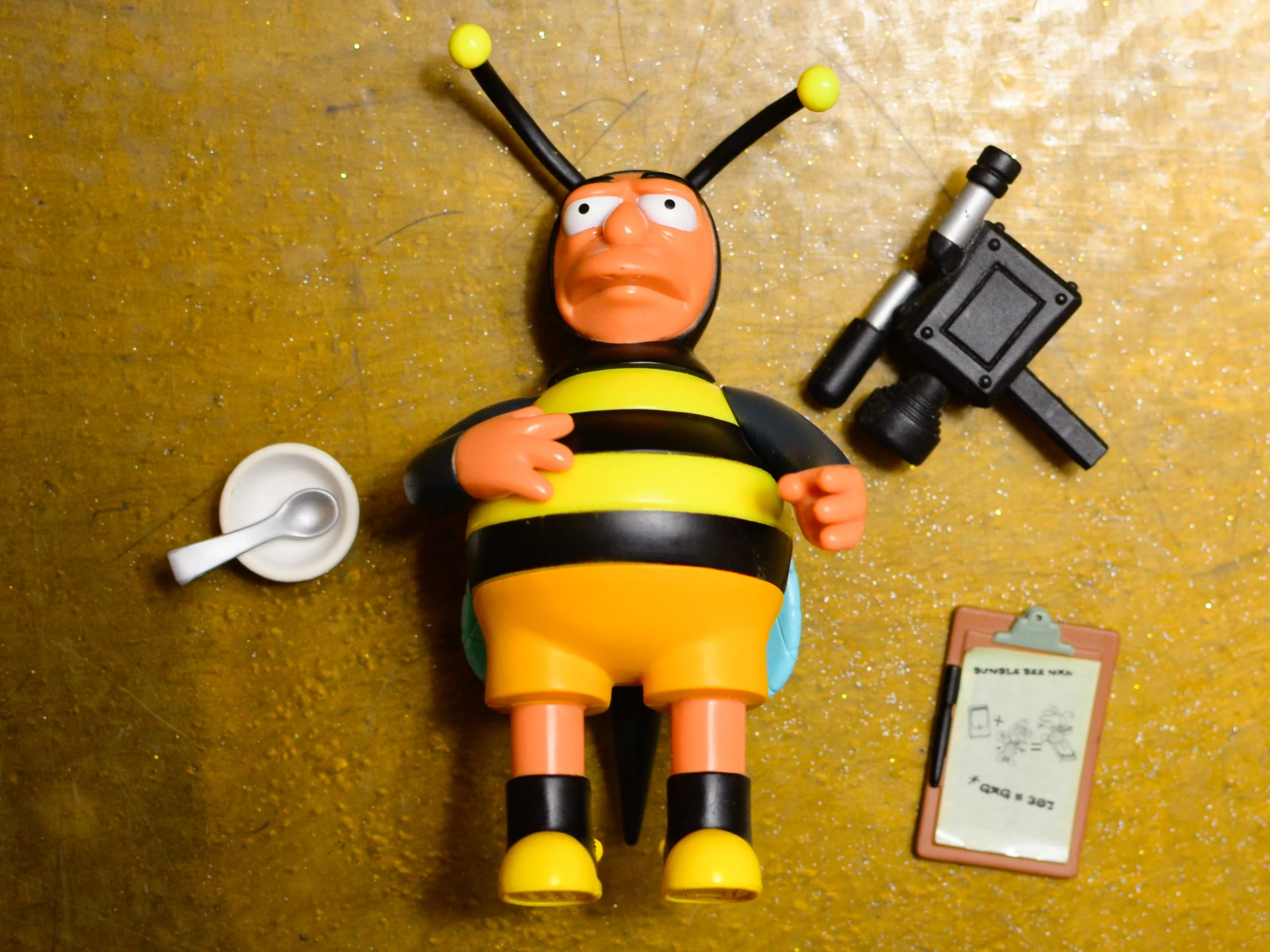 Bumblebee Man - Playmates Simpsons World Of Springfield Vintage Figure