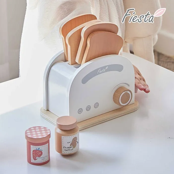 Charming Wooden Play Toaster Set: A Toast to Imagination