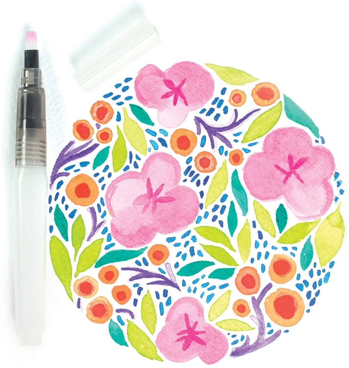 Chroma Blends Travel Watercolor Palette