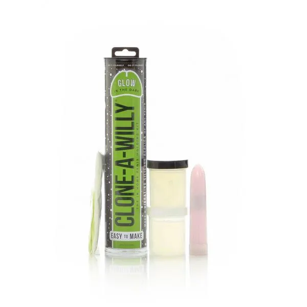 Clone-A-Willy Vibrating Penis Molding Kit - Glow in the Dark