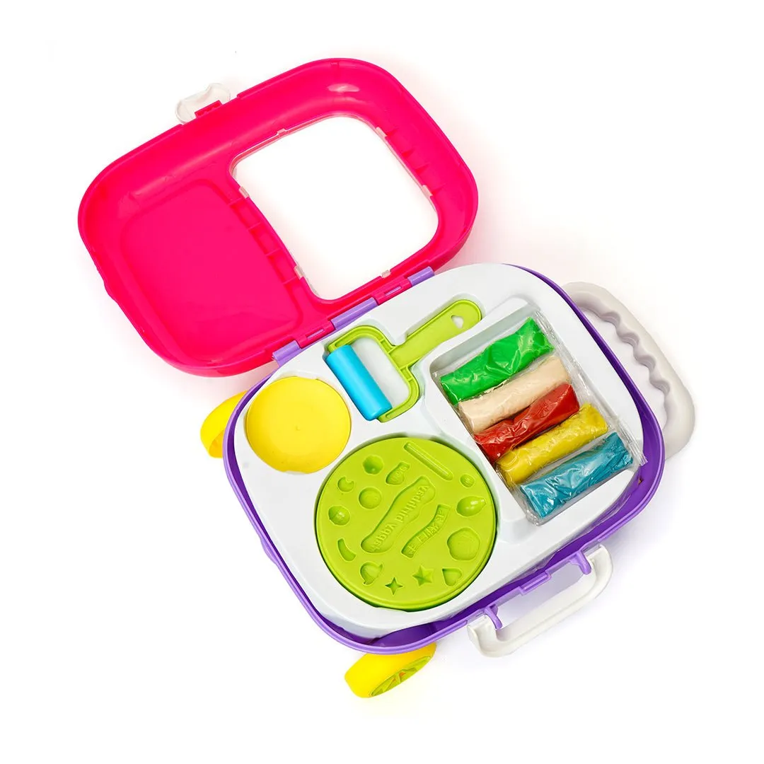 Color Clay Dough Suitcase | 23 Pcs