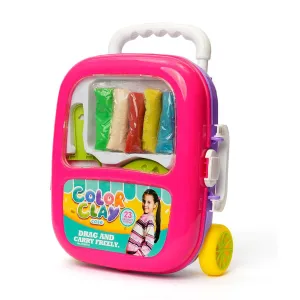 Color Clay Dough Suitcase | 23 Pcs