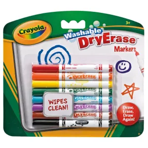 Crayola Washable Dry-Erase Markers Pack of 8