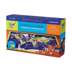 Crocodile Creek - Puzzle 100pcs - Discover & Play World