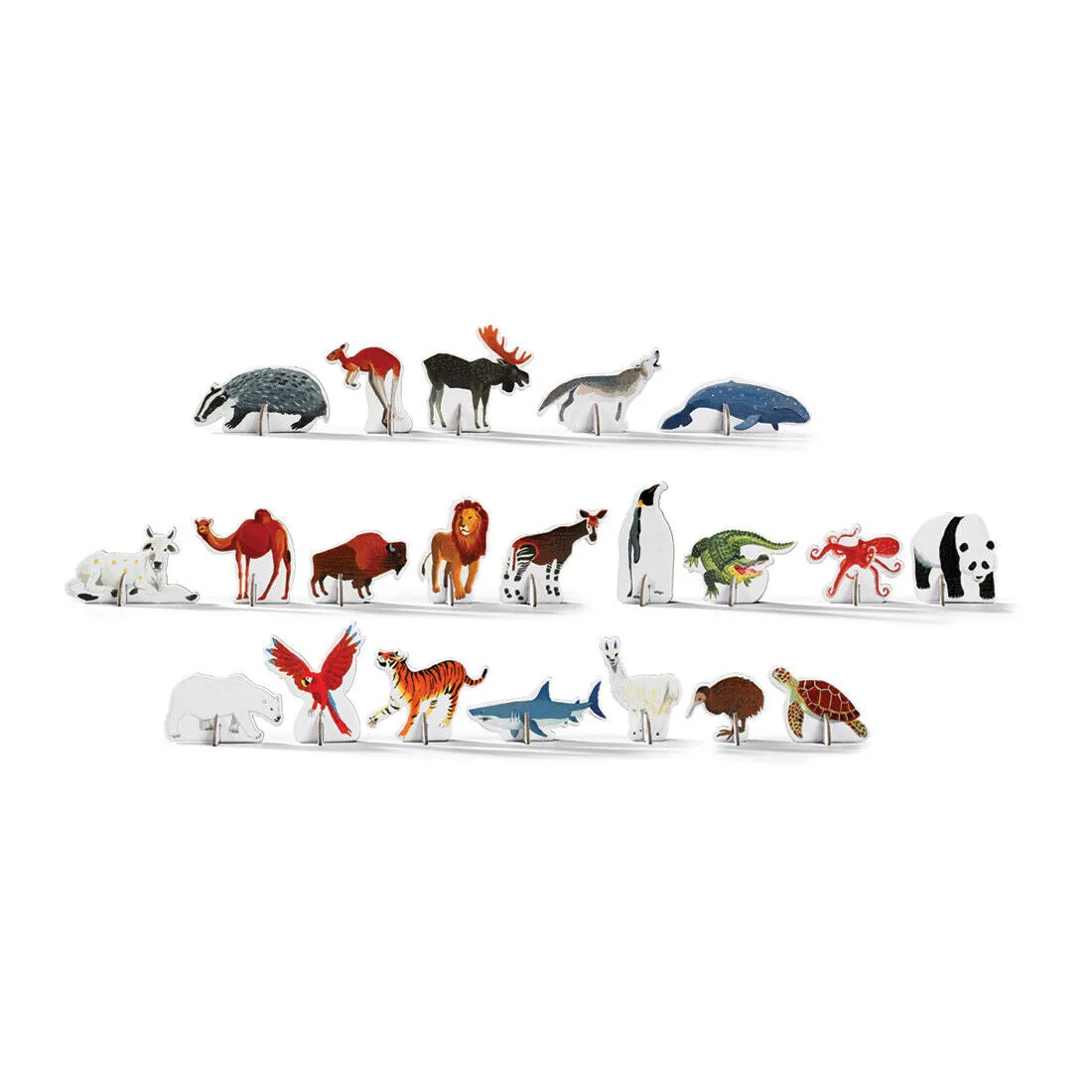 Crocodile Creek - Puzzle 100pcs - Discover & Play World