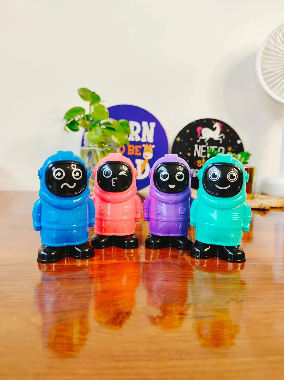 Cute Astronaut Shape  Dual Hole Sharpener & Eraser