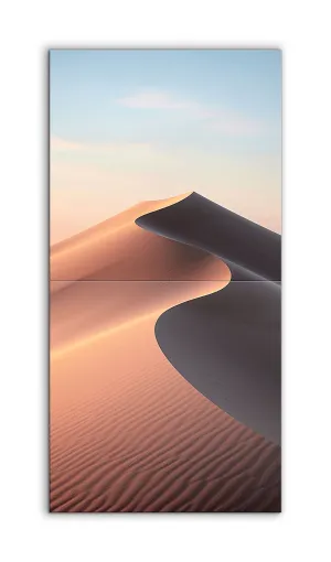 Desert Dawn: Serene Sand Dunes Art