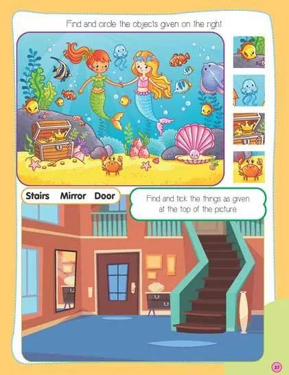 Dreamland Brain Games Series - An Interactive & Activity Book For Kids - Set of 4 Books(English)