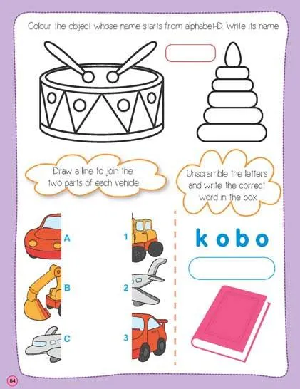 Dreamland Brain Games Series - An Interactive & Activity Book For Kids - Set of 4 Books(English)