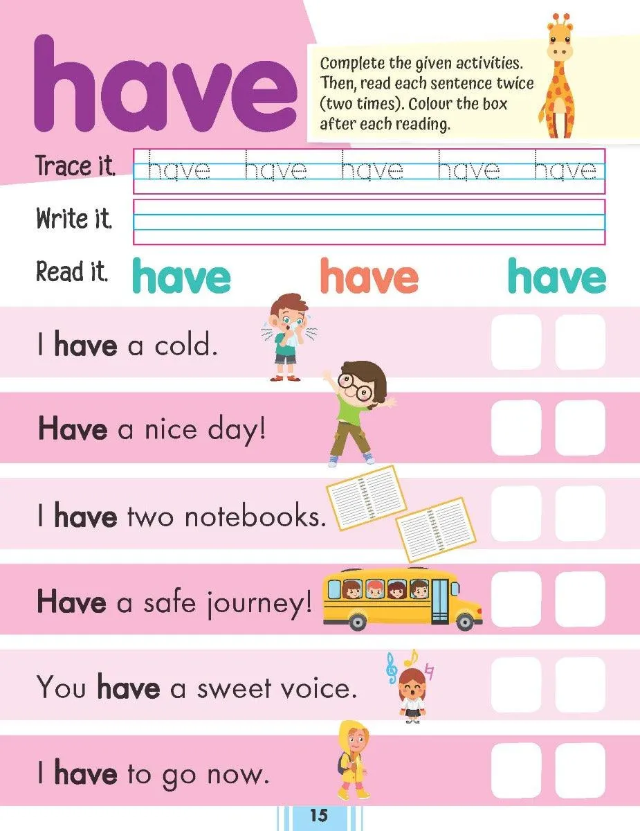 Dreamland Fluency Sentences Books Combo - An Early Learning Book For Kids - Pack of 4 Books(English)