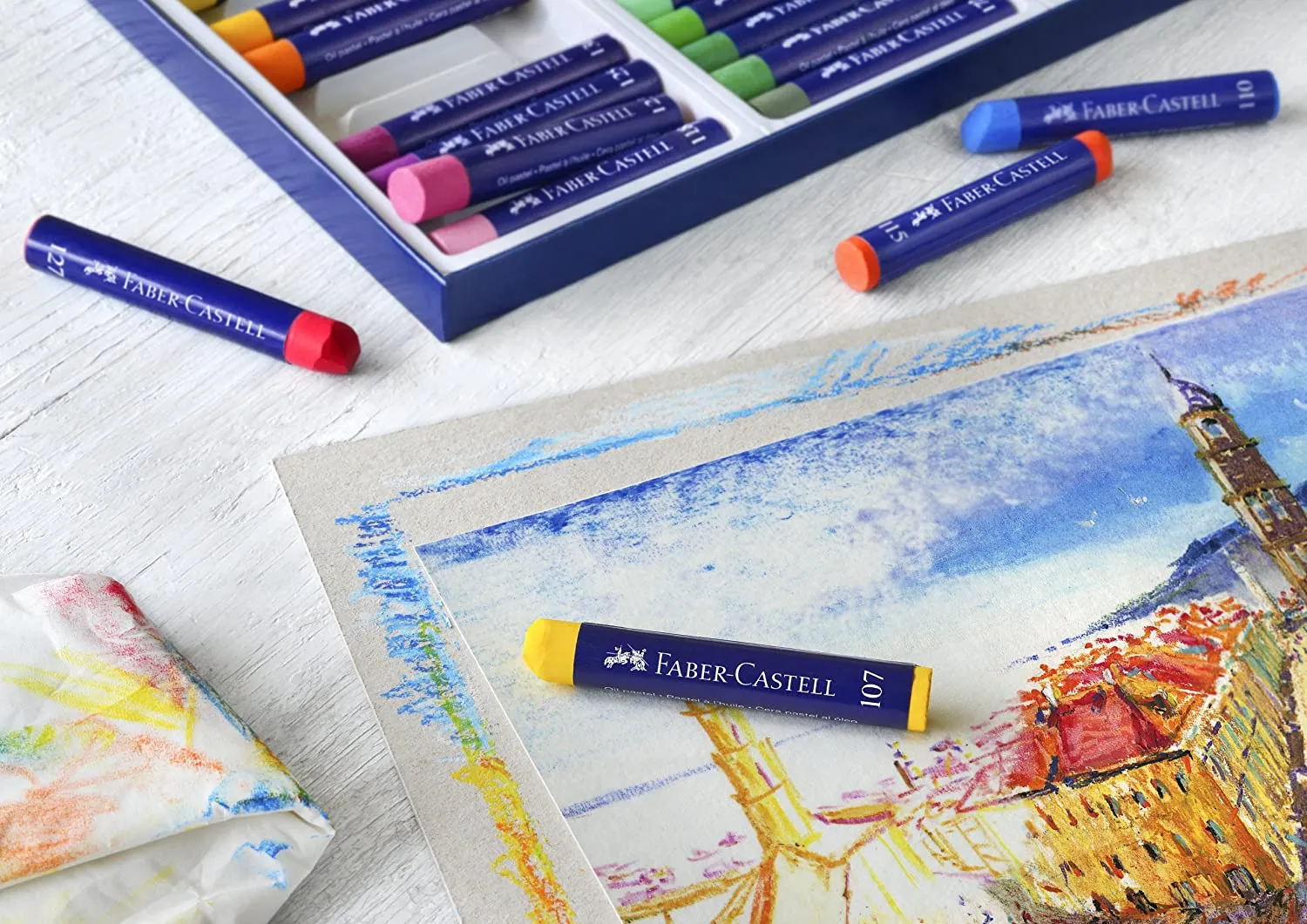 FABER-CASTELL Creative Studio Oil Pastels Full