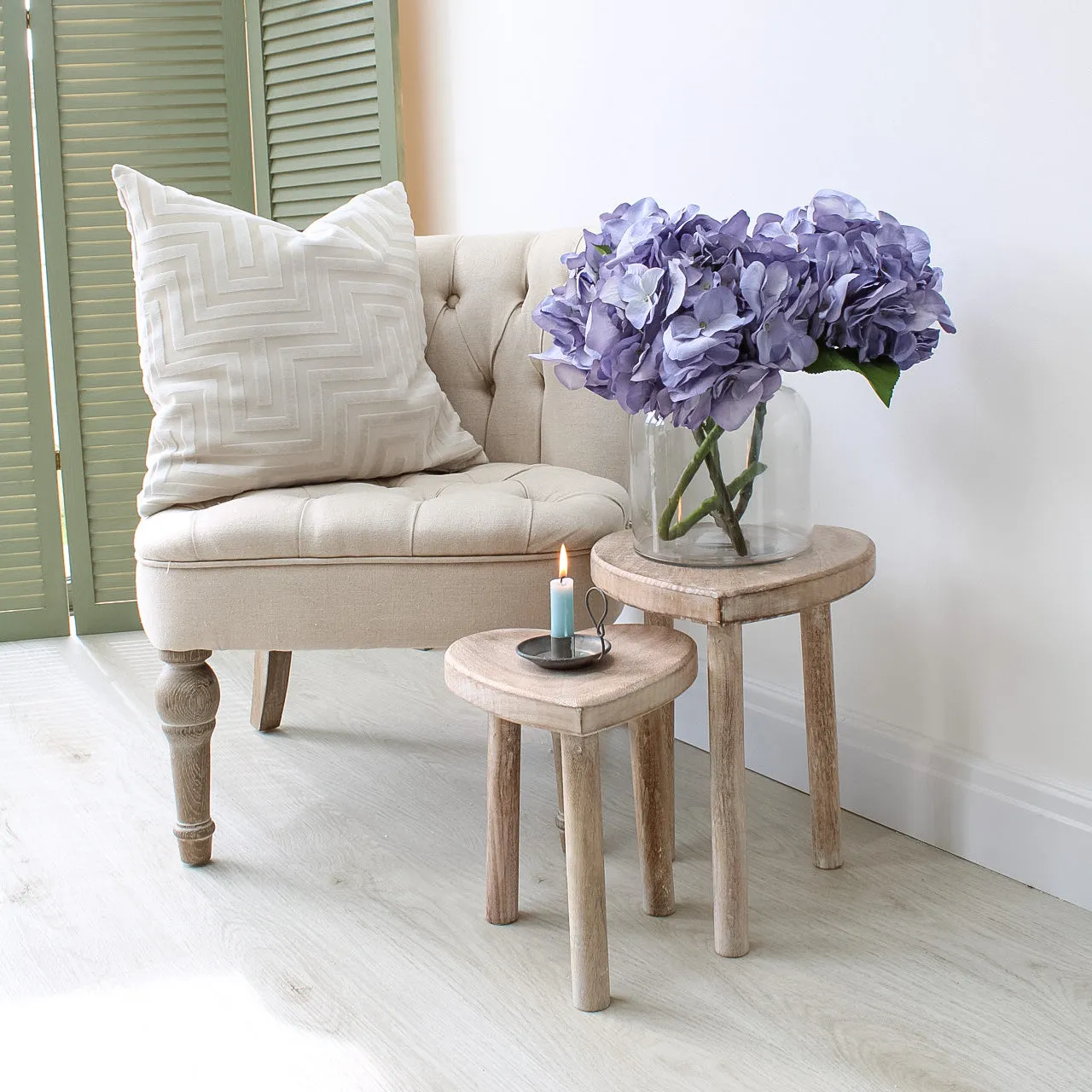 Faux Lilac Hydrangea