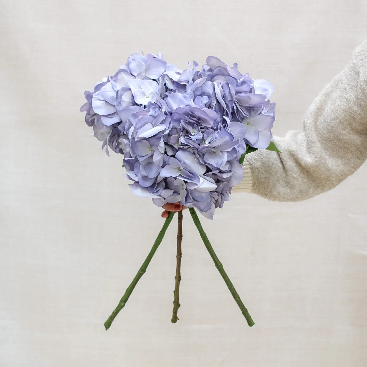 Faux Lilac Hydrangea