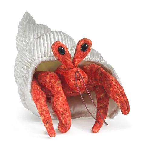 Folkmanis mini hermit crab
