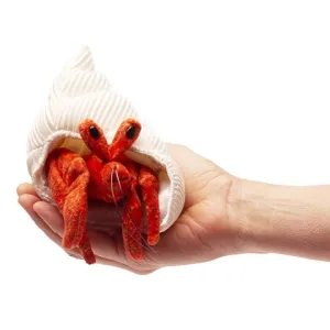 Folkmanis mini hermit crab