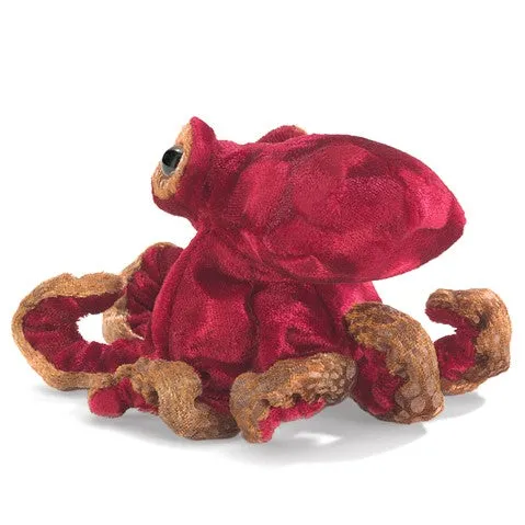 Folkmanis mini octopus finger puppet