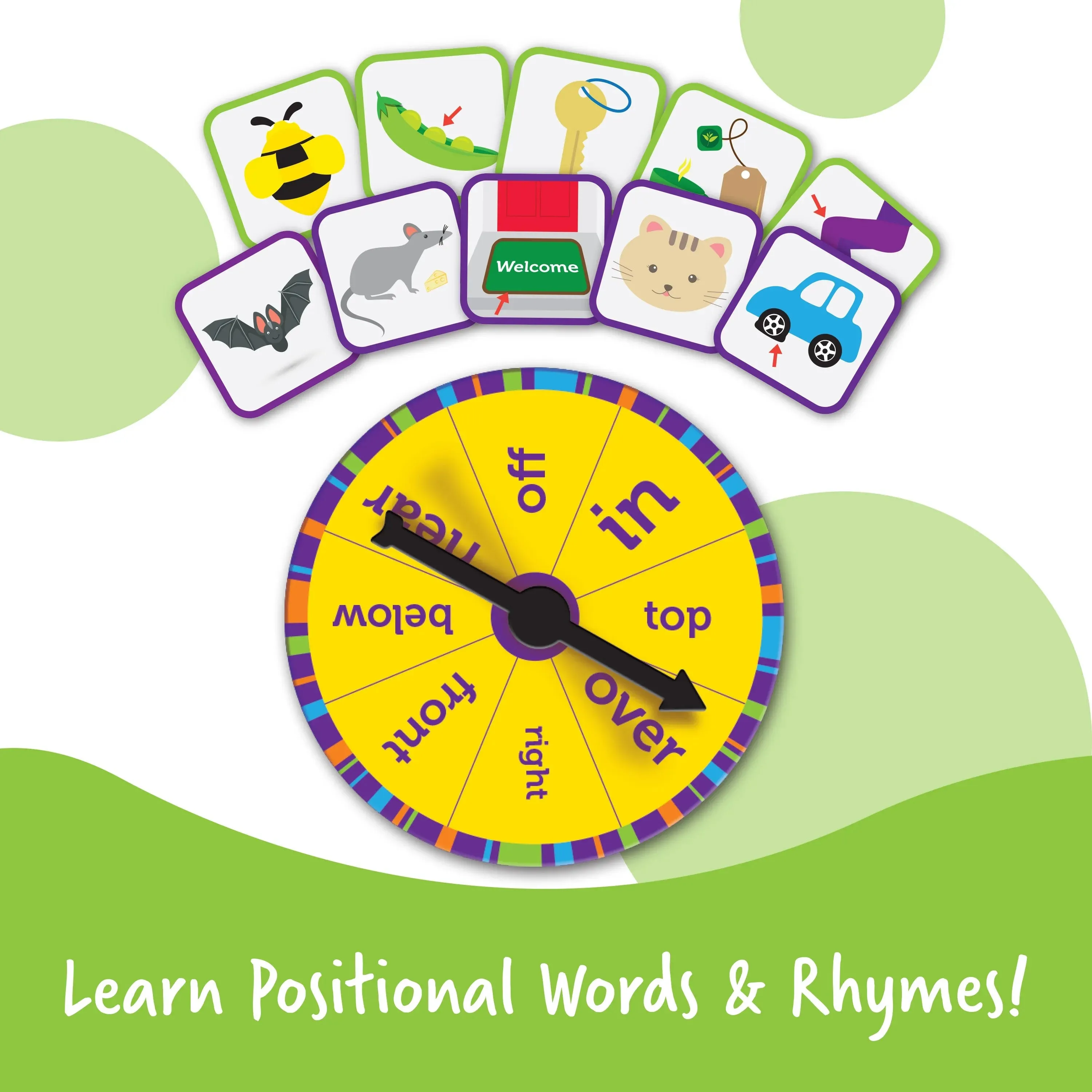 Fox in the Box Positional Words Activity Set